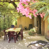 terrasse extérieure en rez-de-jardin